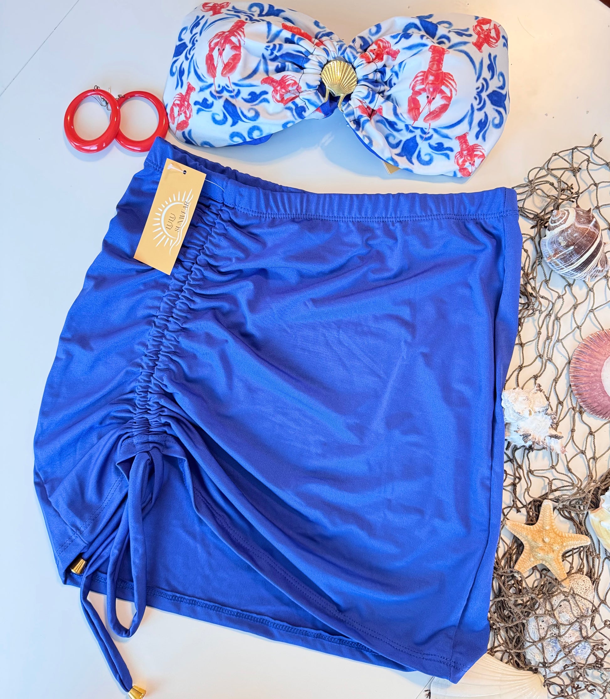 One-Size Summer Beach Skirt – Soft & Stretch