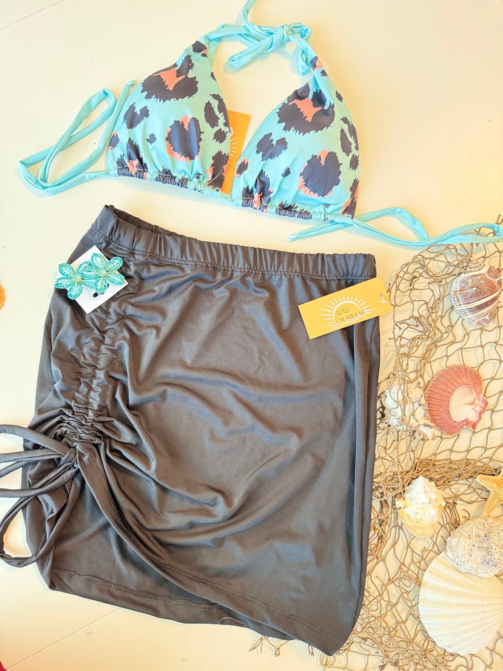 Black Beach Skirt – Lightweight, Stretchy & Stylish for Summer