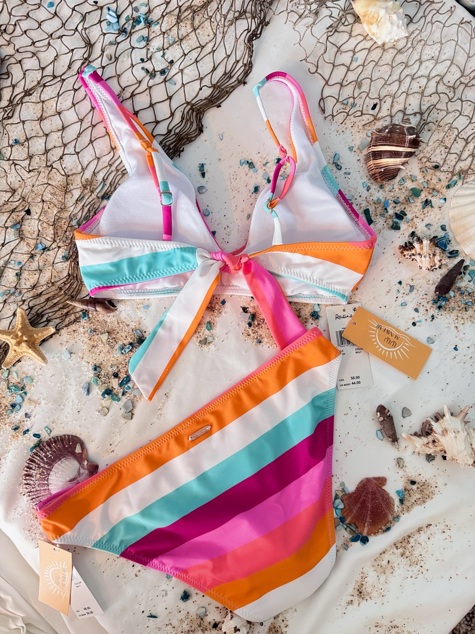 Bikini set multi color USA Style