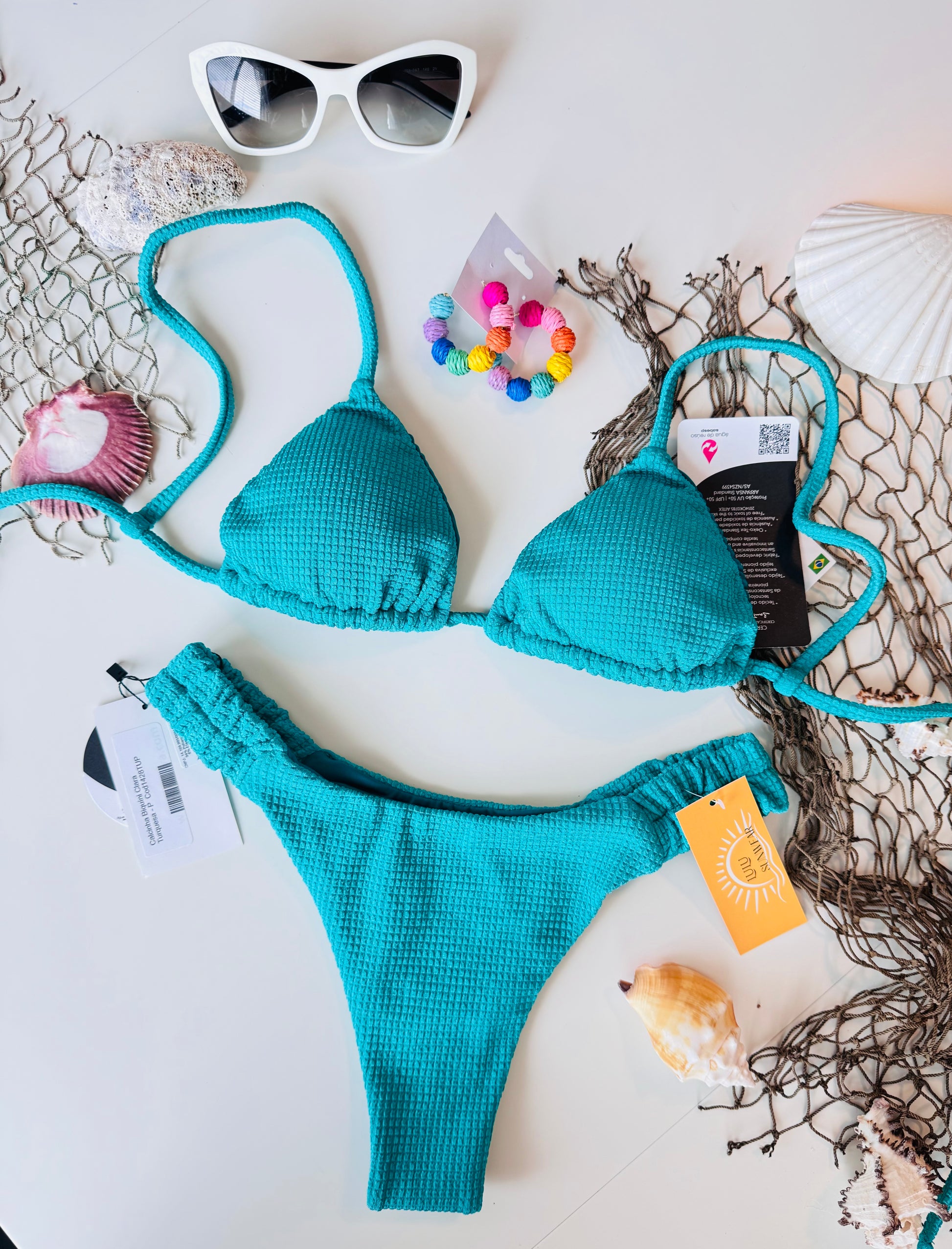 BIKINI SET Turquoise color
