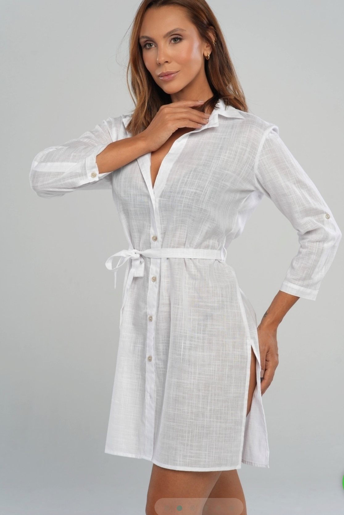 Cover-Up,White,100%Cotton