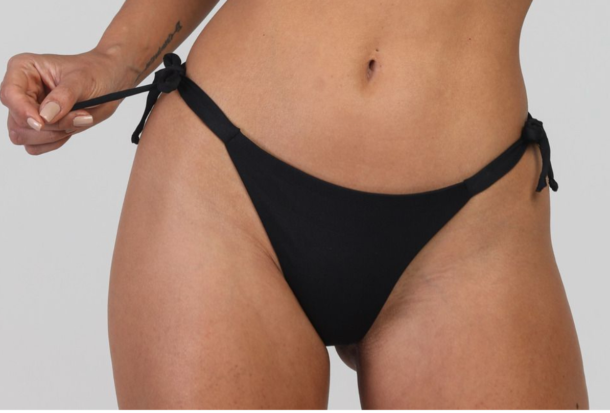 Black CrunchBikini Set 90% Polyester & 10%Spandex